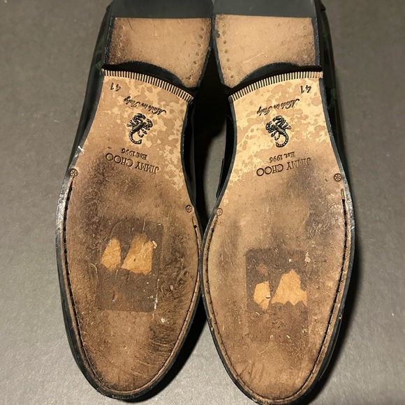 JIMMY CHOO PORNO CAMO LOAFERS